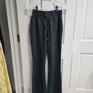 Dark Green Drawstring Pants